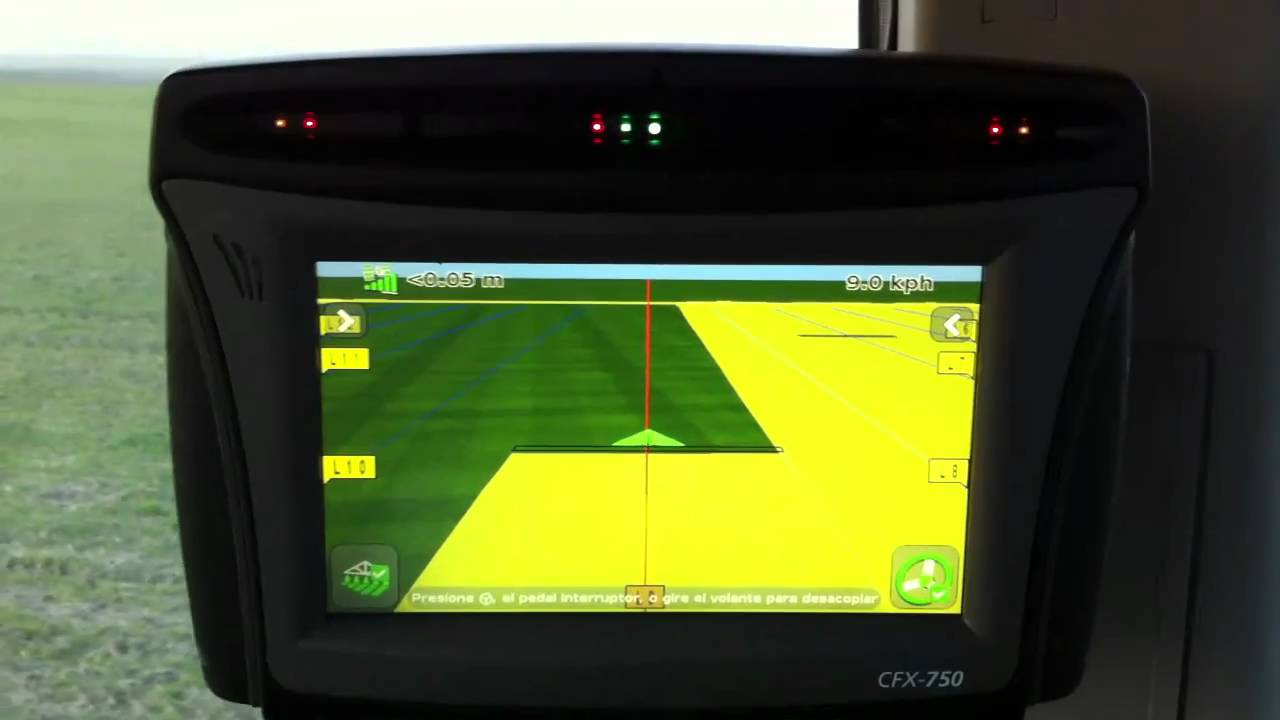 SYSTÈME GPS AGRICOLE TRIMBLE CFX750